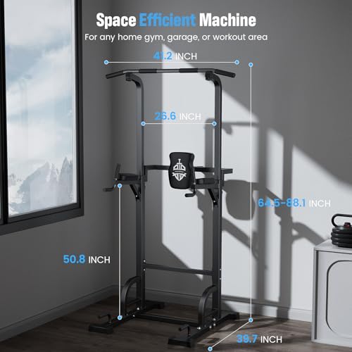 Sportsroyals Power Tower: Home Gym Strength Training Equipment