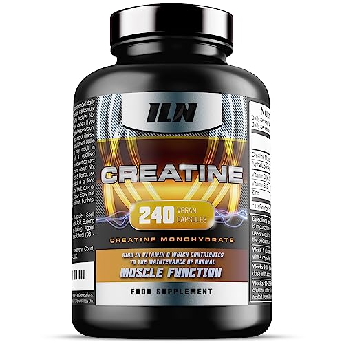 Iron Labs Nutrition Creatine Capsules 240ct - 4,200mg, ALA