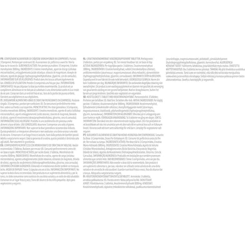 Unflavoured Creatine Tablets - 250 Tablets