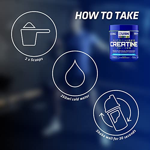 USN Creatine Monohydrate Powder 500g: Enhance Fitness