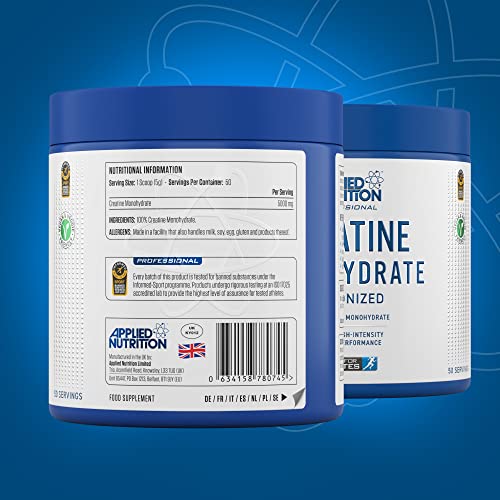 Power Boost Creatine: Unflavored, 250g - 50 servings