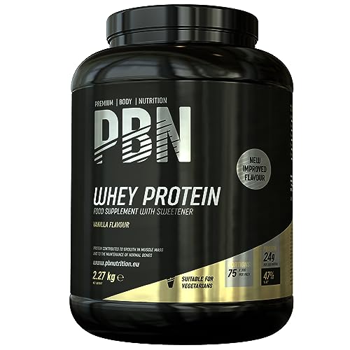 Premium Vanilla Whey Protein 2.27kg - Improved