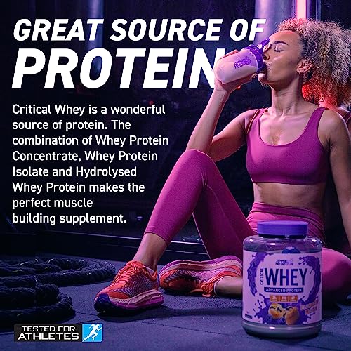 2kg Applied Nutrition Critical Whey Protein - BCAAs & Glutamine (White Choco Bueno)