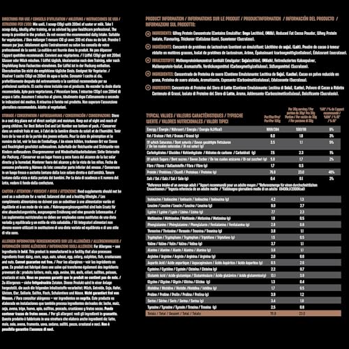 2.27kg Chocolate Whey Protein, Premium Body Nutrition