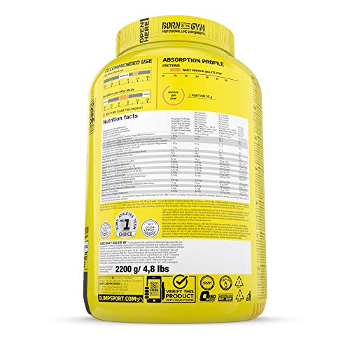 Vanilla Pure Whey Isolate 95, 2.2kg by Olimp Labs