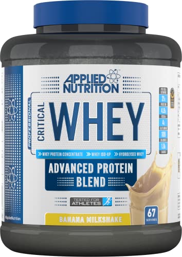Critical Whey Protein Powder - Muscle Building Supplement (Banana)