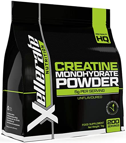 1kg Creatine Monohydrate Powder: Finest Grade - Unflavoured