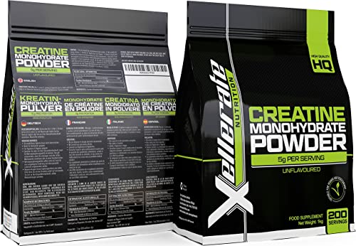 1kg Creatine Monohydrate Powder: Finest Grade - Unflavoured