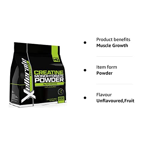 1kg Creatine Monohydrate Powder: Finest Grade - Unflavoured