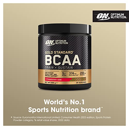 ON Gold Standard BCAA: Strawberry Kiwi Pre-Workout Powder