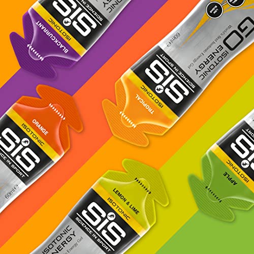 SI GO Isotonic Energy Gels, 22g Carbs, Assorted Flavours