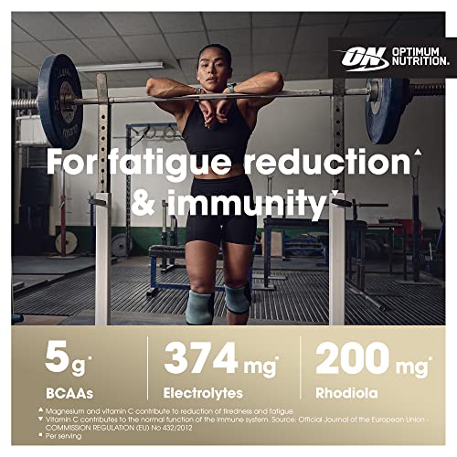 ON Gold Standard BCAA: Strawberry Kiwi Pre-Workout Powder