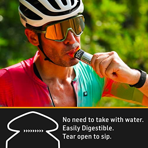 SI GO Isotonic Energy Gels, 22g Carbs, Assorted Flavours