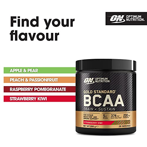 ON Gold Standard BCAA: Strawberry Kiwi Pre-Workout Powder