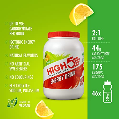 Citrus Energy Hydration Drink for Home Fitness