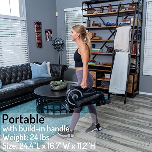 YYFITT Under Desk Elliptical Machine - Home Office Workout