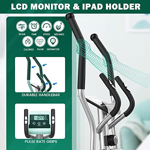 THERUN Magnetic Cross Trainer: Ultra Quiet Full Body Workout