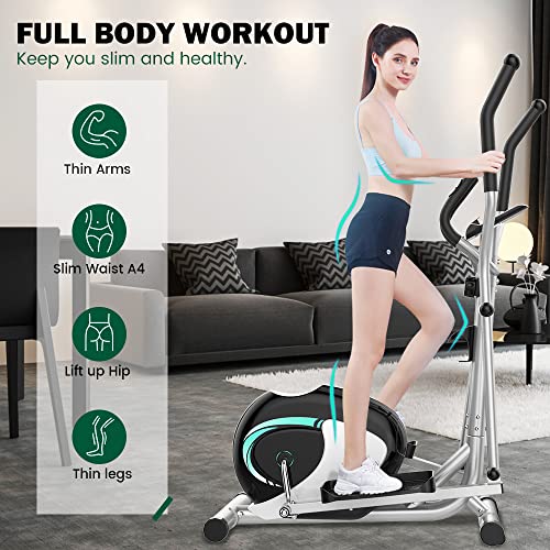 THERUN Magnetic Cross Trainer: Ultra Quiet Full Body Workout