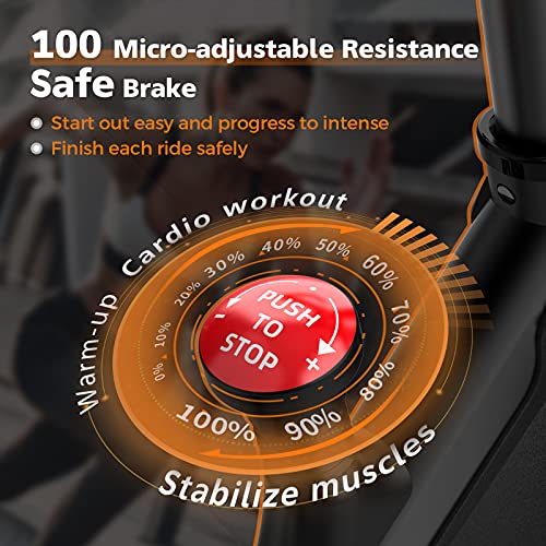 Kitopa Exercise Bike with Magnetic Resistance