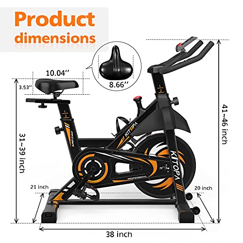 Kitopa Exercise Bike with Magnetic Resistance