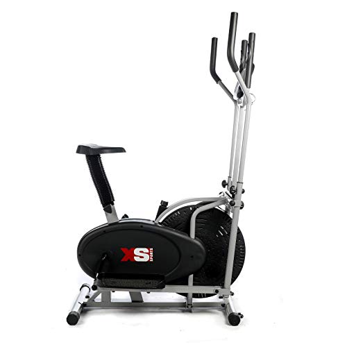 2-in-1 Elliptical Cross Trainer Exercise Bike