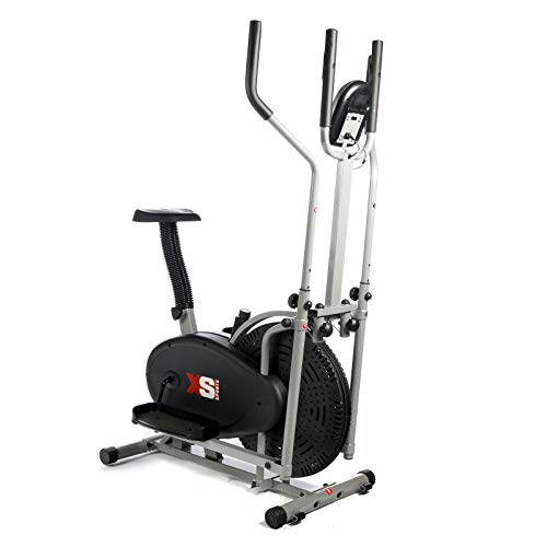 2-in-1 Elliptical Cross Trainer Exercise Bike