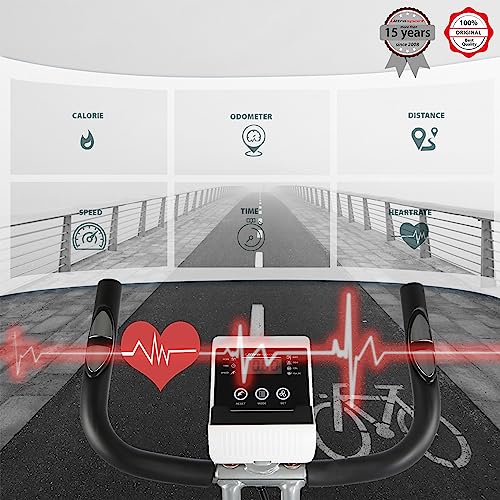 Ultrasport F-Bike: Foldable Exercise Bike, 8 Resistance Levels