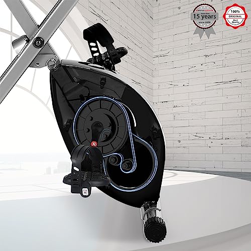 Ultrasport F-Bike: Foldable Exercise Bike, 8 Resistance Levels