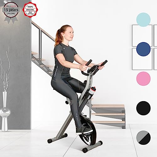 Ultrasport F-Bike: Foldable Exercise Bike, 8 Resistance Levels