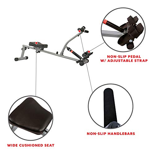 Sunny Health & Fitness Rowing Machine - Full Body Workout
