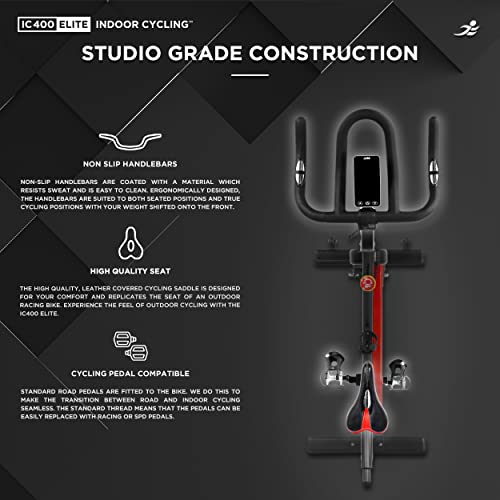JLL IC400 ELITE Home Exercise Bike, 20kg Flywheel