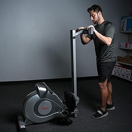 Sunny Magnetic Rowing Machine: Compact Foldable Rower