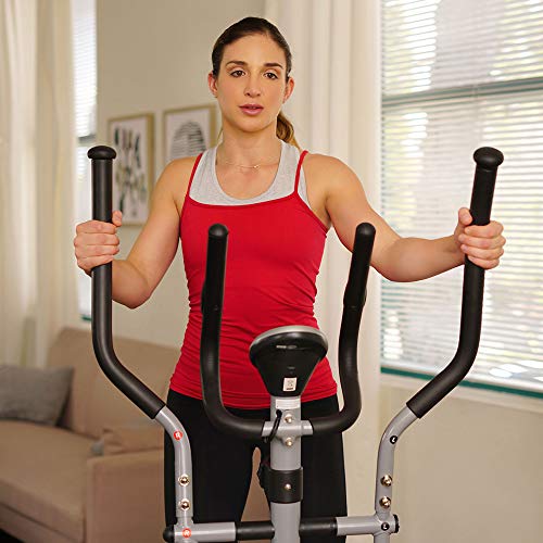 Total Body Cross Trainer: Sunny Health & Fitness Stepping Elliptical