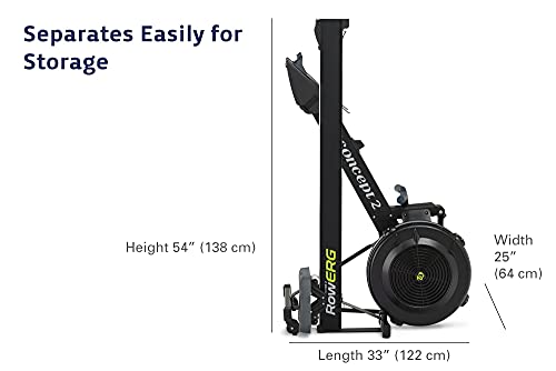 Concept2 Black RowErg with Standard Legs & PM5