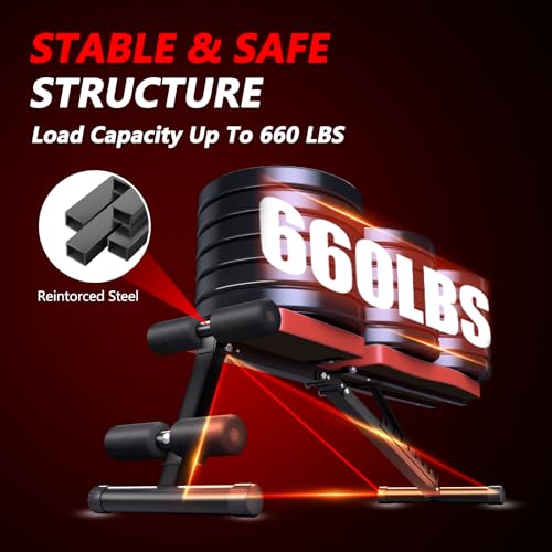 Adjustable Foldable Weight Bench - Full Body Workout