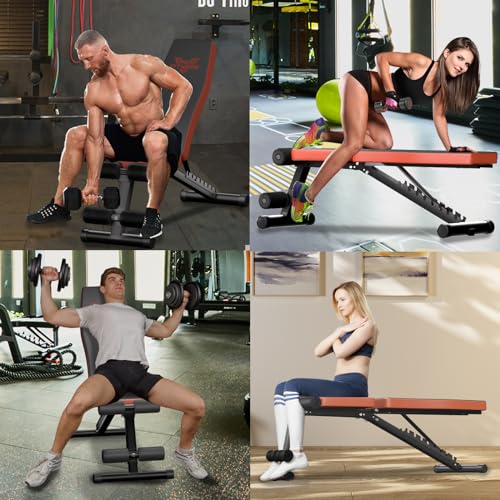 Adjustable Foldable Weight Bench - Full Body Workout