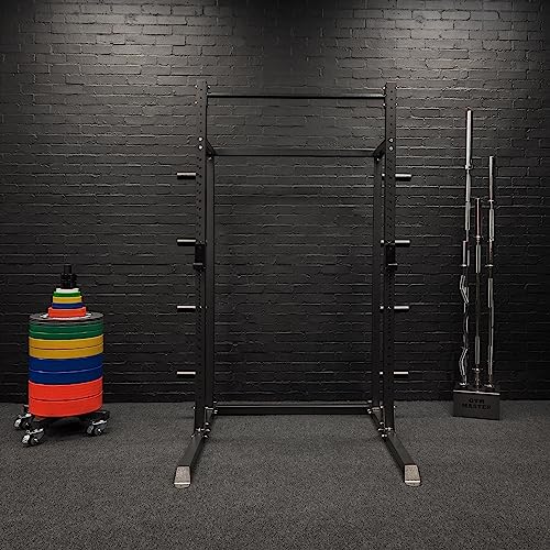 GM2 Half Power Rack Squat Cage with Storage