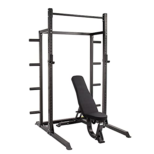 GM2 Half Power Rack Squat Cage with Storage