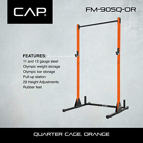 Cap Barbell FM-905Q Orange Power Rack