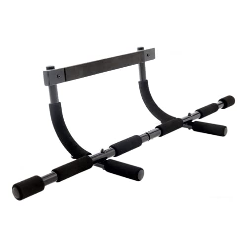 Pull Up Bar: No Drilling, Multifunctional, Black