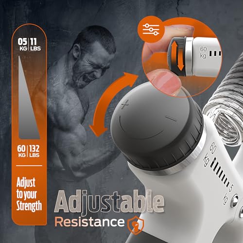 Adjustable Grip Strengthener for Strong Forearm and Hands