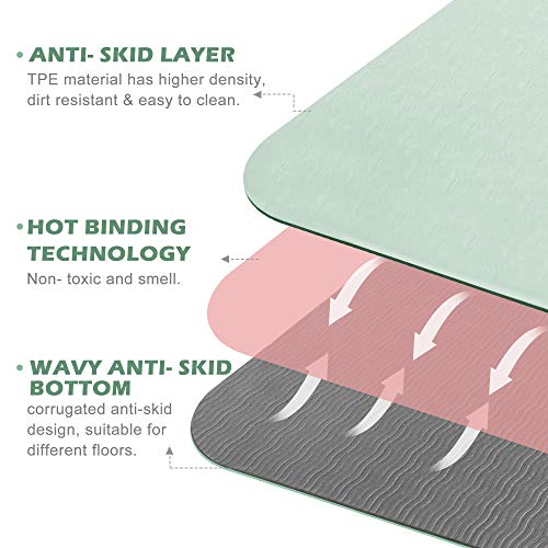 Eco-Friendly Marjar Yoga Mat - Non-Slip Exercise Mat