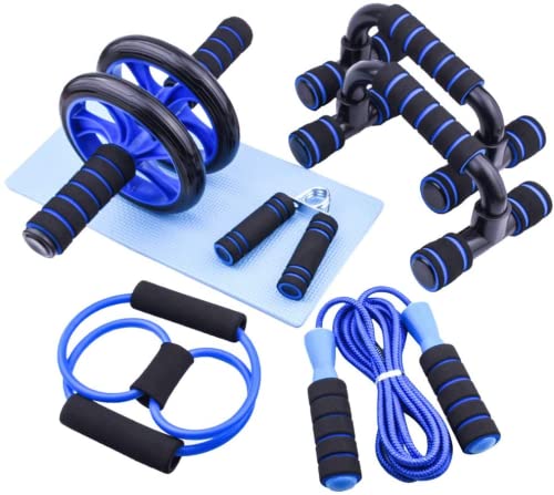 AERLANG 7-IN-1 Ab Roller Wheel Set Plus Accessories