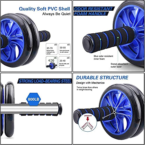 AERLANG 7-IN-1 Ab Roller Wheel Set Plus Accessories