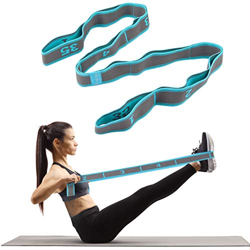 Flexibility Yoga Stretch Strap with 9 Loops