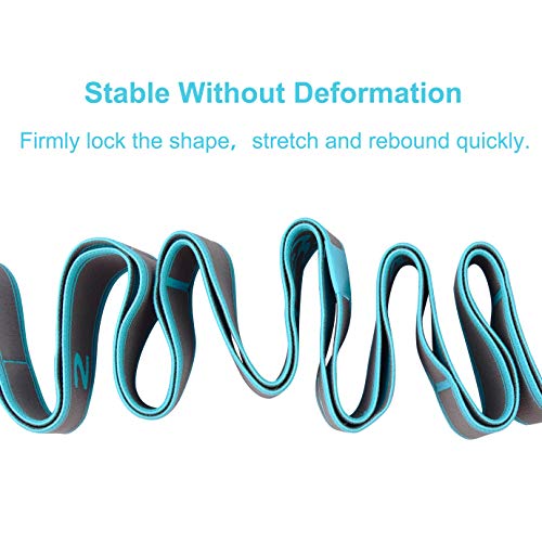 Flexibility Yoga Stretch Strap with 9 Loops