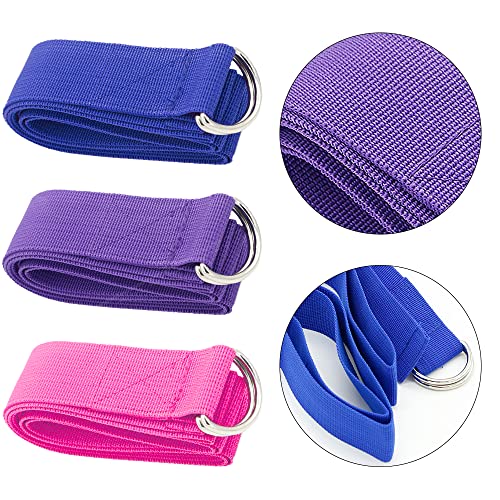 Durable Yoga Straps for Home Fitness