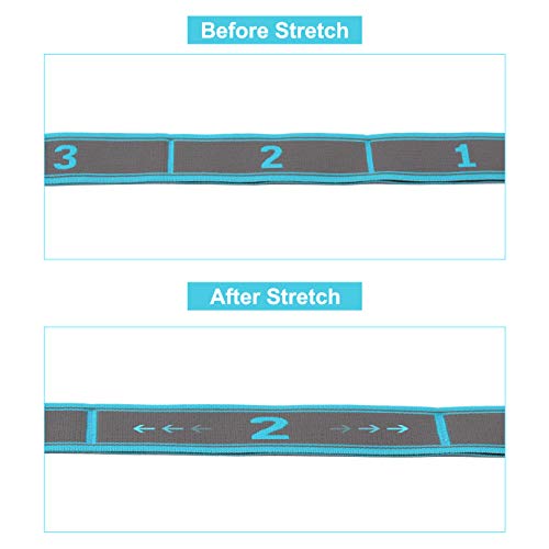 Flexibility Yoga Stretch Strap with 9 Loops