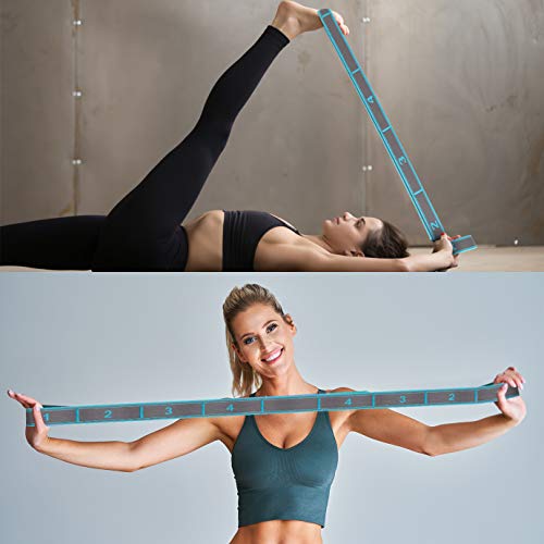Flexibility Yoga Stretch Strap with 9 Loops