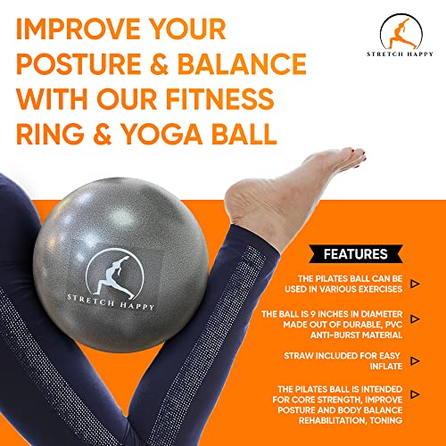 Happy Pilates Ring and Ball Set
